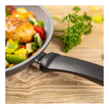 Set de sartenes Kuhn Rikon EASY CERAMIC 24 + 28 cm, antiadherente cerámico, inducción, negro