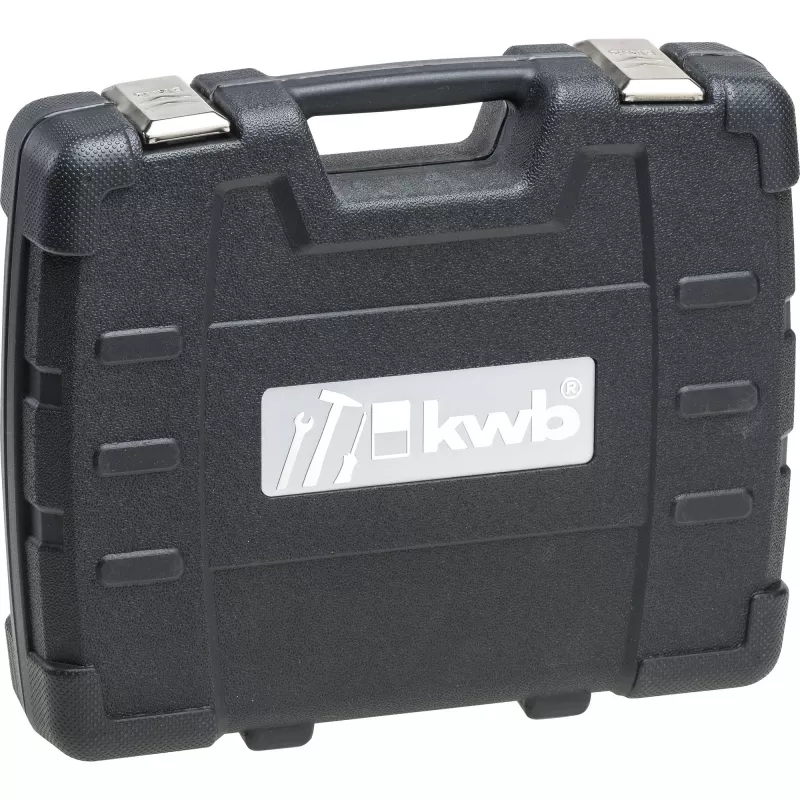 KWB 370733 set de herramientas DIY de 42 piezas en maletín (29x34x7 cm)