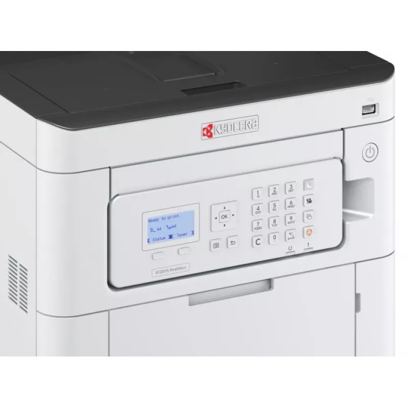 Kyocera ECOSYS PA4000cx Impresora láser color - 40 ppm, A4, dúplex automático, Ethernet y USB