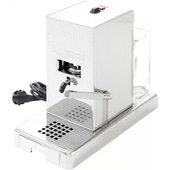 La Piccola Piccola Perla cafetera espresso para cápsulas ESE, 15 bar, 500 W, plata