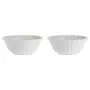 LA PORCELLANA BIANCA Set de 2 ensaladeras Ducale - Blanco, 23 cm