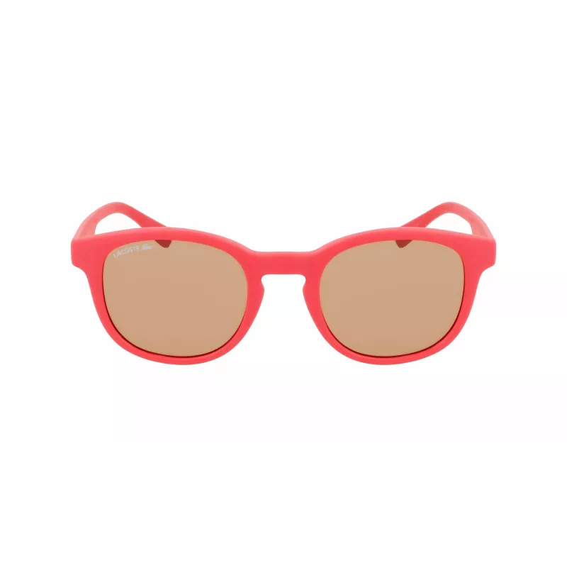 Lacoste Gafas de sol Childish L3644S-615 - Montura roja, lentes grises - 48/21/135 mm - Unisex niños