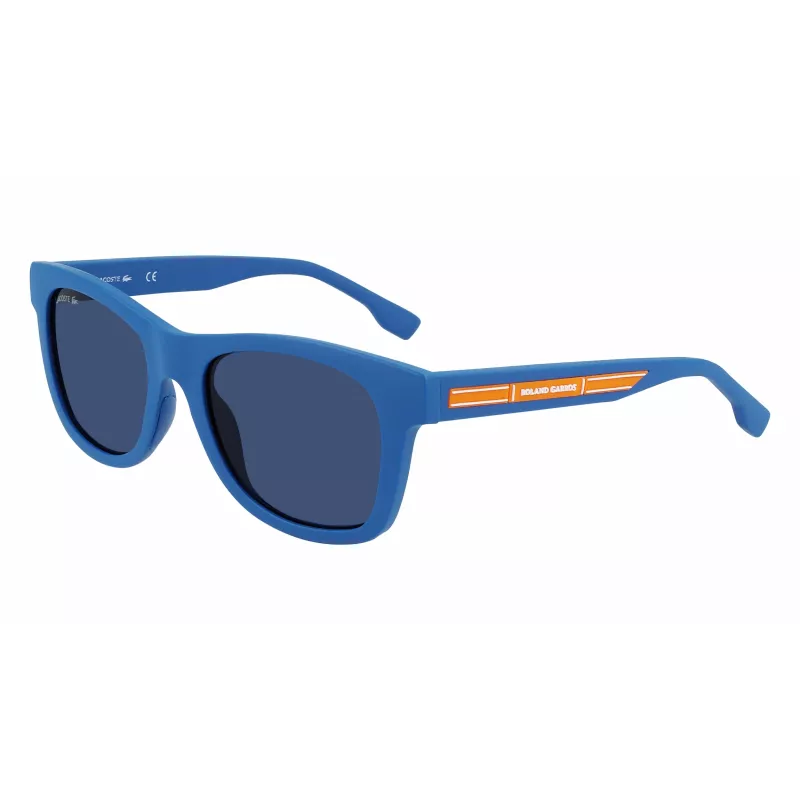 Gafas de sol Lacoste niños L3643SRG-424 montura azul lentes grises 48/17/130 mm