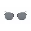 Lacoste L206S-424 gafas de sol rectangulares unisex azul marino gris 51mm