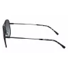 Lacoste L247S021 Gafas de sol de hombre - Montura negra, lentes grises, 59 mm