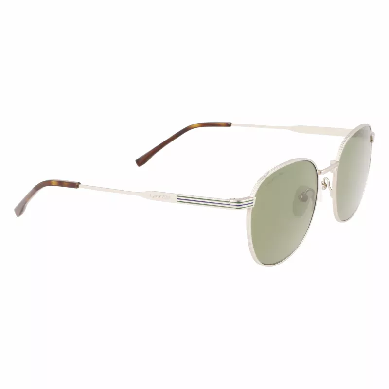Lacoste L251S-40 Gafas de sol rectangulares unisex Montura azul oscuro Lentes grises 52mm