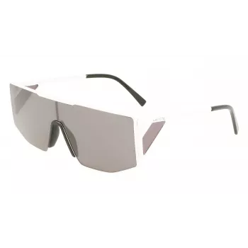 LACOSTE L253S-6219101 Gafas de sol unisex rectangulares 62/19/150 mm negro/gris