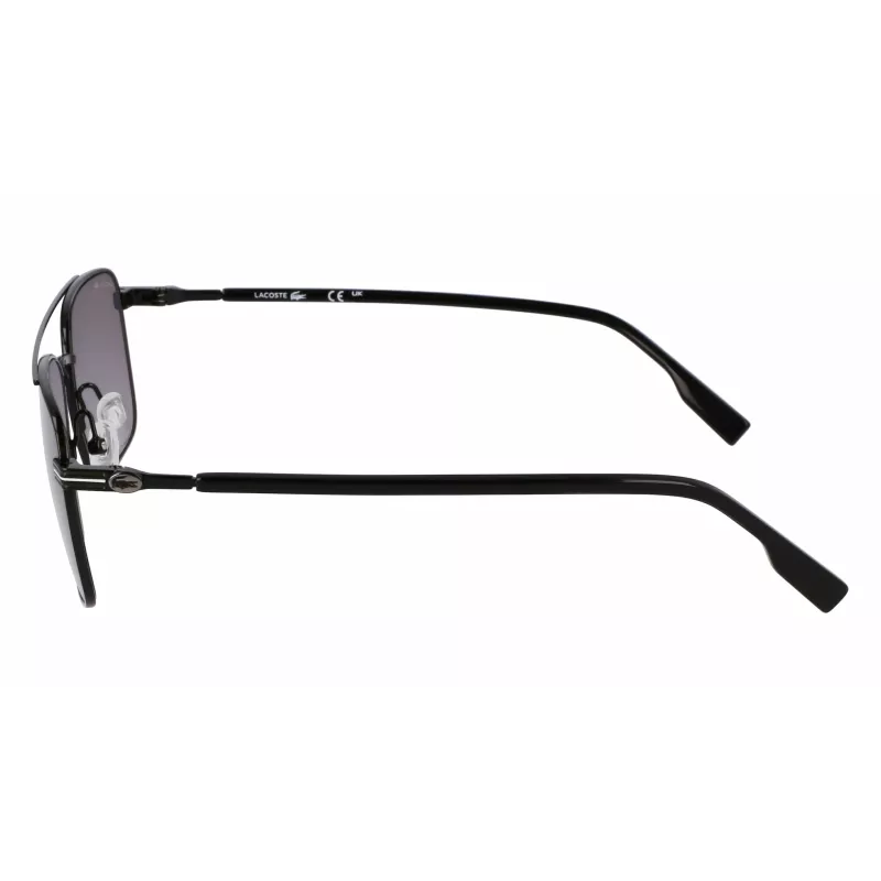 Gafas de sol de hombre Lacoste L264S 58/17/145 mm montura negra lentes grises