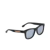 Lacoste L3651SRG-001 gafas de sol unisex - montura de acetato negra, cristales de policarbonato grises, 48 mm de ancho de cristal