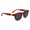 Lacoste L6006S-218 hombre gafas de sol montura havana lentes grises 49mm