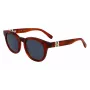 Lacoste L6006S-218 hombre gafas de sol montura havana lentes grises 49mm