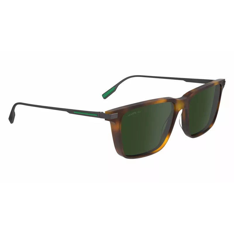 Lacoste L6017S-214 Gafas de sol para hombre Havana Marrón Degradado 55mm