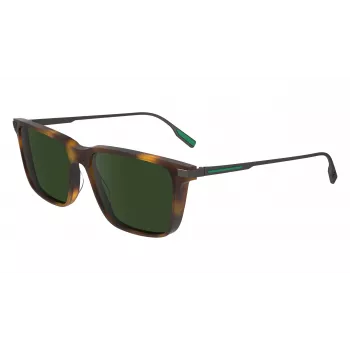 Lacoste L6017S-214 Gafas de sol para hombre Havana Marrón Degradado 55mm