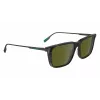 Lacoste L6017S5517240 gafas de sol rectangulares Havana para hombre - lentes marrones 55/17/145 mm