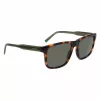 Lacoste L6025S-214 Gafas de sol rectangulares hombre - Havana/gris - 56/17/145 mm