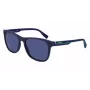 Gafas de sol rectangulares de hombre Lacoste L6031S-424 - montura azul, lentes grises, UV400