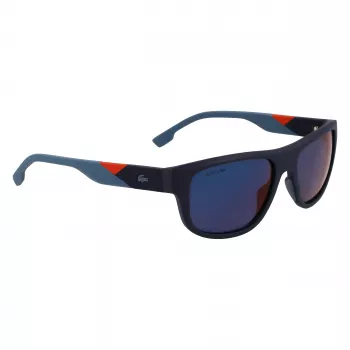 Lacoste L6042S-424 Gafas de sol rectangulares de hombre Azul 55/17/145 mm