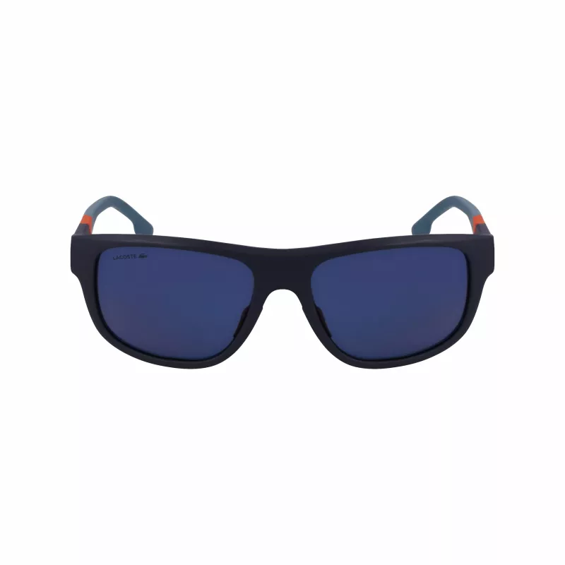 Lacoste L6042S-424 Gafas de sol rectangulares de hombre Azul 55/17/145 mm