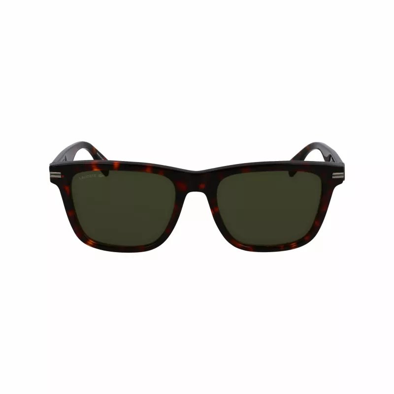 Gafas de sol de hombre Lacoste L6045S-230 rectangulares Havana marrón 54 mm