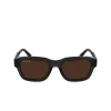 Lacoste L6048S-035 Gafas de sol hombre montura acetato rectangular lentes gris oscuro gris 51mm