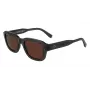 Lacoste L6048S-035 Gafas de sol hombre montura acetato rectangular lentes gris oscuro gris 51mm