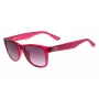 Gafas de sol unisex Lacoste L734S rectangulares - montura negra lentes grises 52/18/140 mm