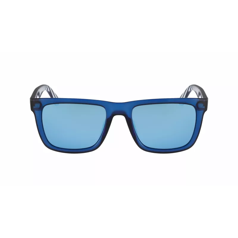 Lacoste L750S-5419424 Gafas de sol hombre - Montura de acetato marrón oscuro, lentes de policarbonato marrones, 54/19/140 mm
