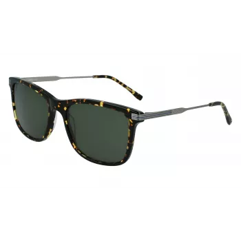 Lacoste L960S-430 gafas de sol de hombre, montura azul, cristales grises, 56 mm