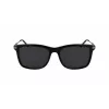Lacoste Gafas de sol de hombre L960S, cuadradas - Montura negra, lentes verdes, 56/18/140 mm, UV400