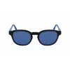 LACOSTE L968SX-002 unisex gafas de sol montura negra lentes grises 51mm