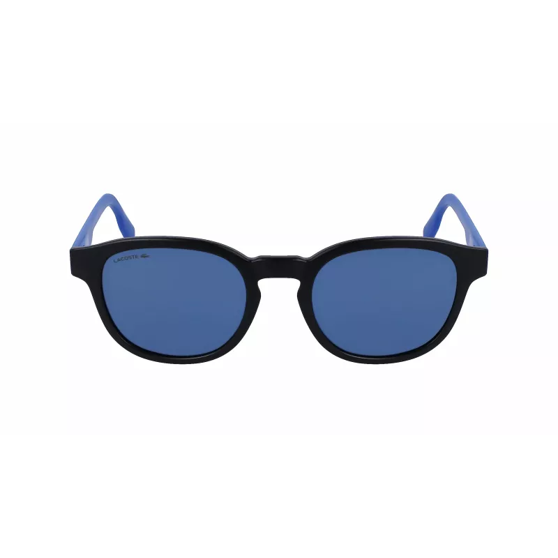 LACOSTE L968SX-002 unisex gafas de sol montura negra lentes grises 51mm