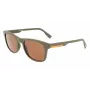 LACOSTE L969S-5420317 Gafas de sol rectangulares unisex - Montura negra lentes grises 54/20/145 mm