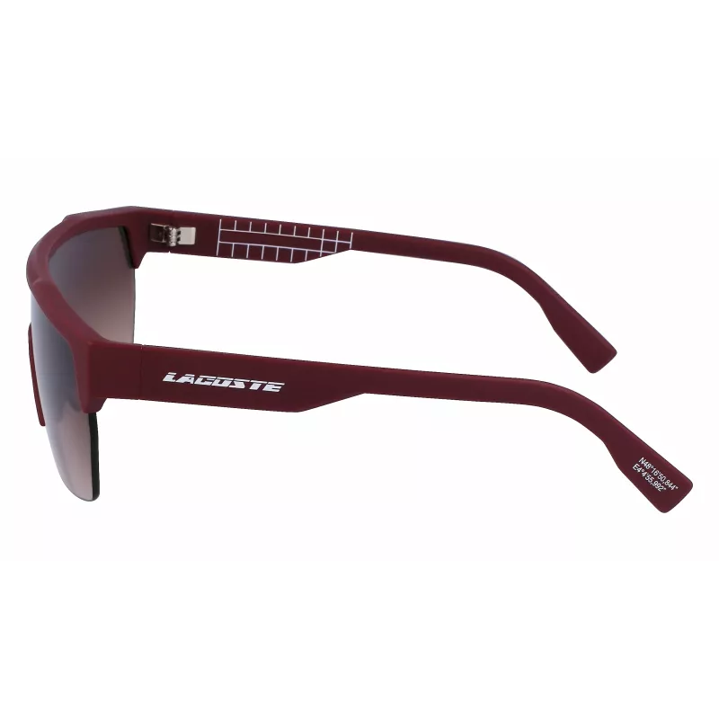 Lacoste L989S-603 gafas de sol rectangulares de hombre havana verde 62/19/135 mm