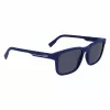Lacoste Hombre L997S-401 Gafas de sol rectangulares azul 54mm