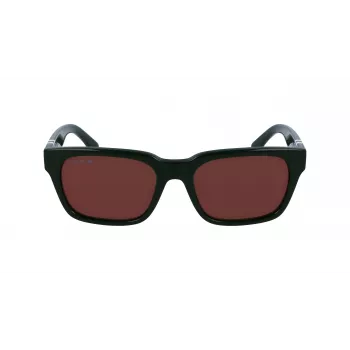 Lacoste gafas de sol hombre rectangulares de acetato L6007S5418318 54/18/145 mm verde
