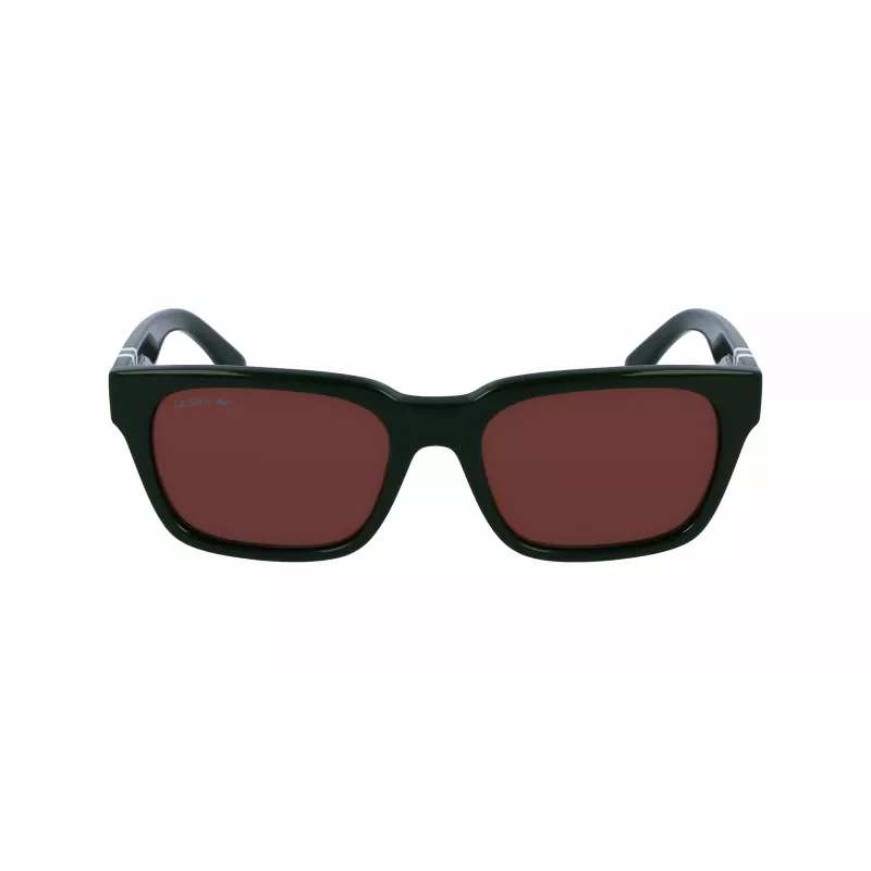 Lacoste gafas de sol hombre rectangulares de acetato L6007S5418318 54/18/145 mm verde