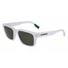 Lacoste gafas de sol rectangulares de hombre L6004S-970 negro/gris 55/19/145 mm