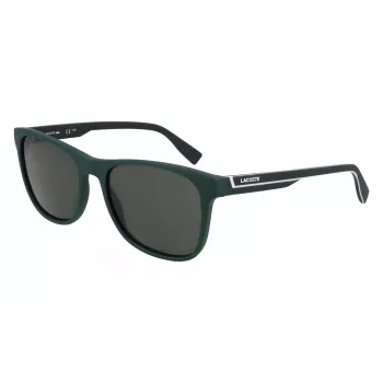 Lacoste hombre gafas de sol rectangulares L6031S-301 Havana verde 56/18/145 mm