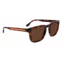 Lacoste Gafas de sol rectangulares de hombre L951SRG-214 habana acetato lentes de policarbonato verdes 52/22/145 mm