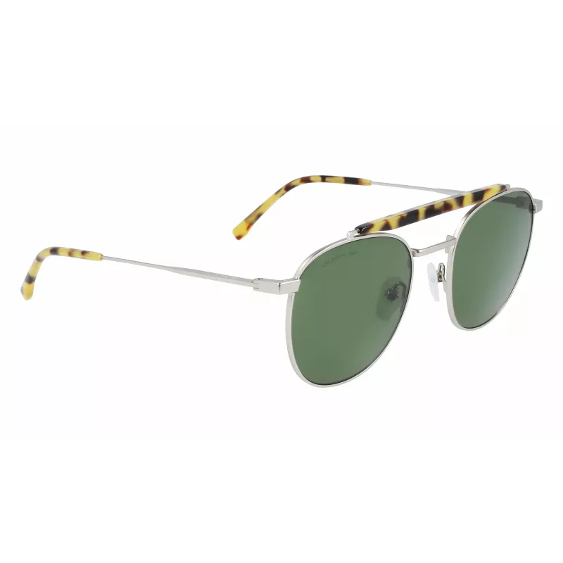 Lacoste gafas de sol hombre L241S-045 gris oscuro rectangulares montura completa acetato UV400