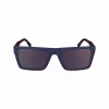 Gafas de sol de hombre Lacoste L6009S-424 montura azul lentes grises degradadas 56/19/145 mm