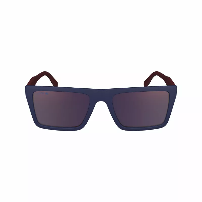 Gafas de sol de hombre Lacoste L6009S-424 montura azul lentes grises degradadas 56/19/145 mm