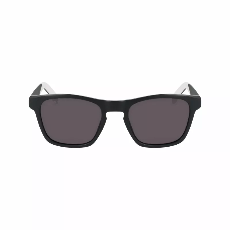 Lacoste Gafas de sol de hombre L6018S-301 montura verde lentes grises 53mm