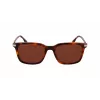 Lacoste Gafas de sol hombre L6035S5318214 - Montura acetato Havana, lentes marrones, 53 mm