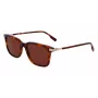 Lacoste Gafas de sol hombre L6035S5318214 - Montura acetato Havana, lentes marrones, 53 mm