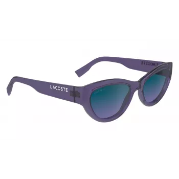 Lacoste Gafas de sol de mujer L6013S5418513 - montura de acetato rectangular con protección UV400 - 54/18/140 mm