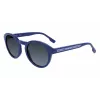 Lacoste Gafas de sol de mujer L952SRG-424 Montura azul mate Lentes grises 50/23/145 mm