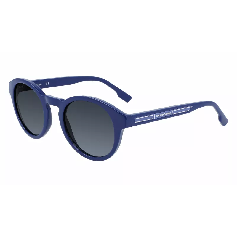 Lacoste Gafas de sol de mujer L952SRG-424 Montura azul mate Lentes grises 50/23/145 mm