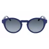 Lacoste Gafas de sol de mujer L952SRG-424 Montura azul mate Lentes grises 50/23/145 mm