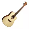 Lag GLA Tramontane 70 DC Dreadnought Cutaway Guitarra acústica-eléctrica - natural